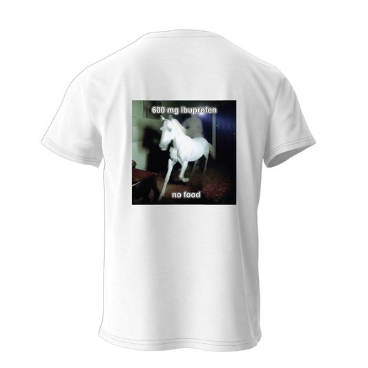 600mg Of Ibuprofen - White T-shirt